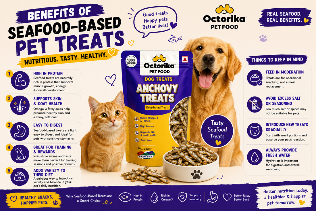 Benefits of Seafood-Based Pet Treats