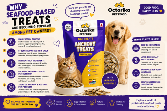 Why Seafood-Based Treats Are Becoming Popular Among Pet Owners?