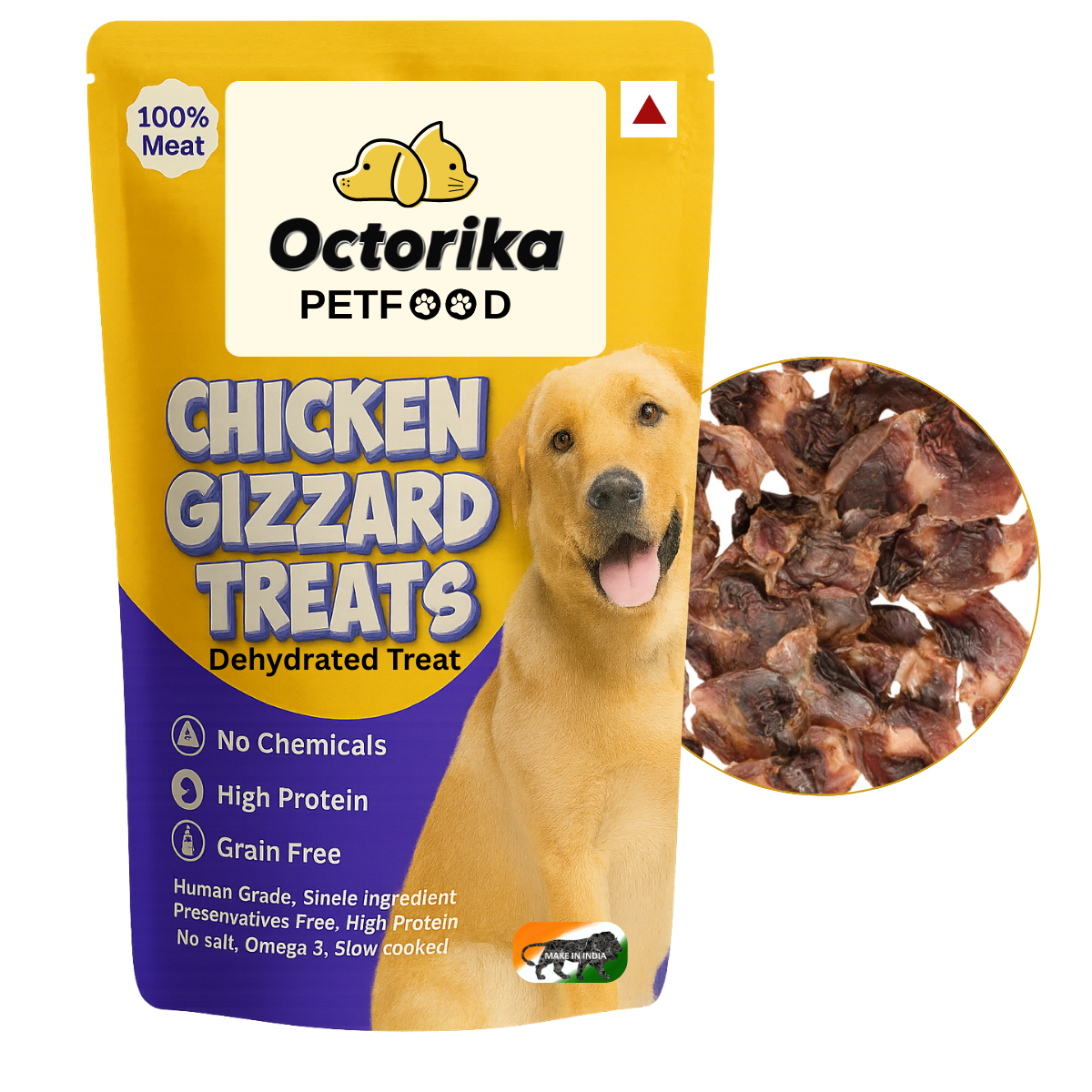 Dog Chicken Gizzard Treats