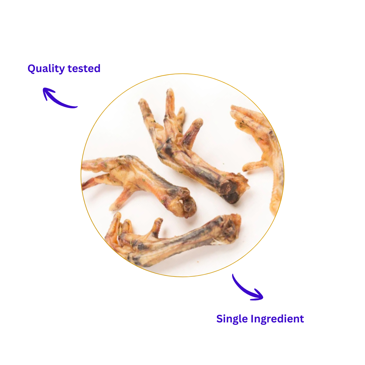 Dog Chicken Feet Treat