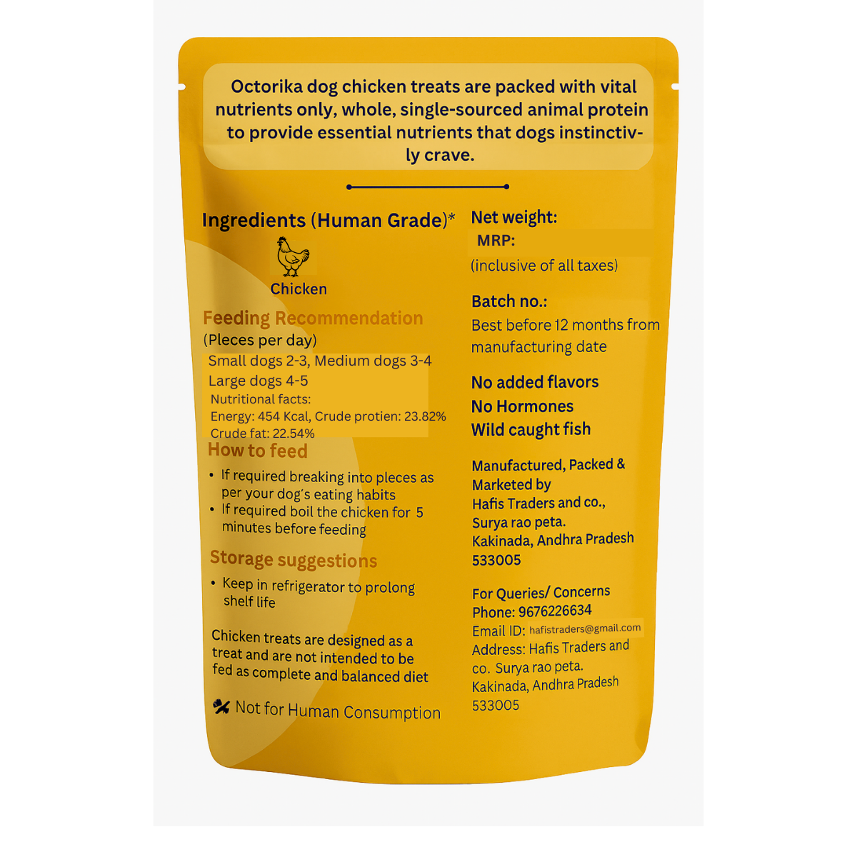 Dog Chicken Jerky Treats