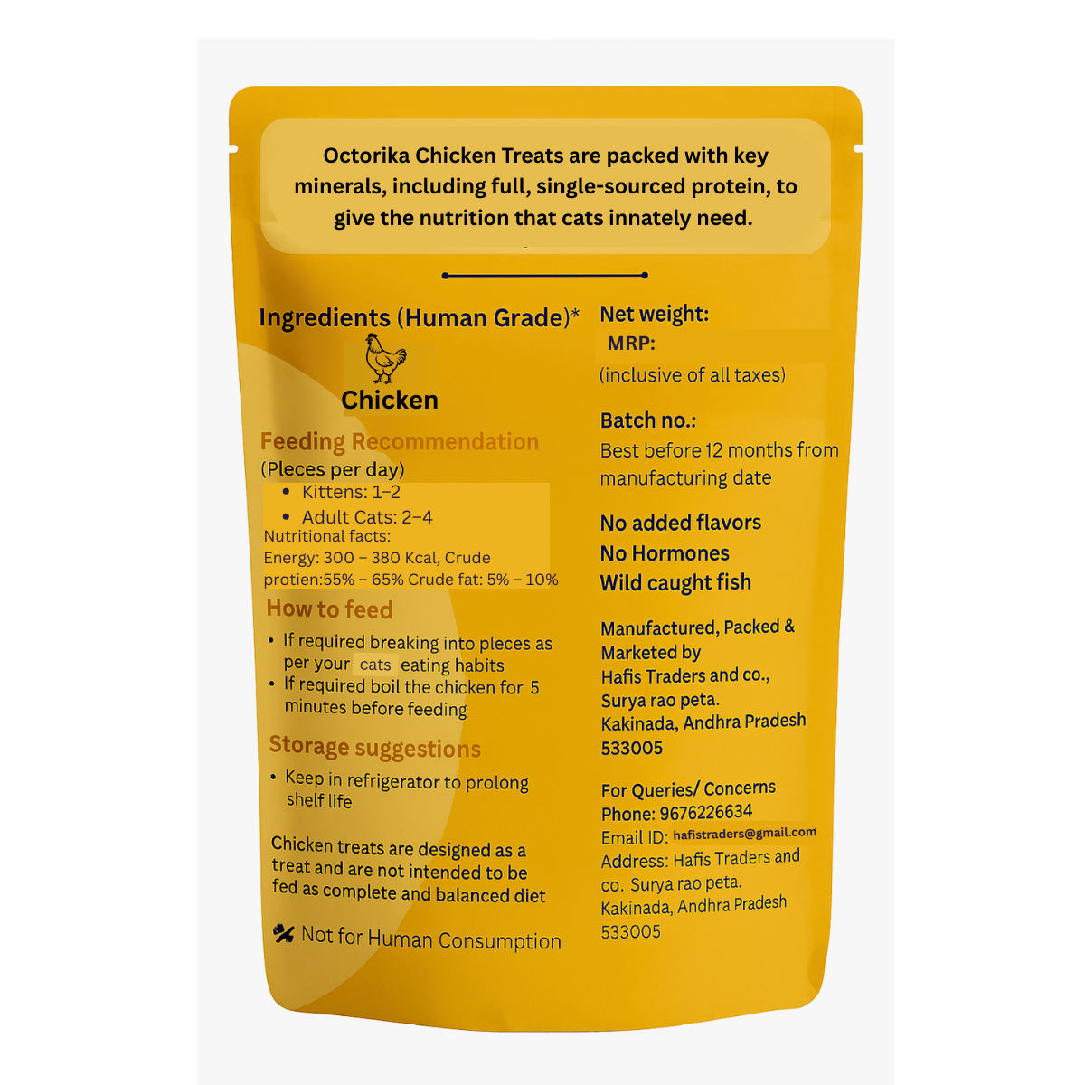 Cat Chicken Crunchies