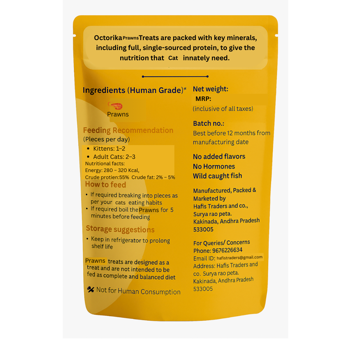 Cat Prawn Treats