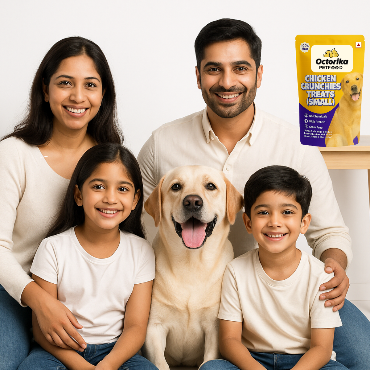 Dog Chicken Crunchies Treats ( Small )